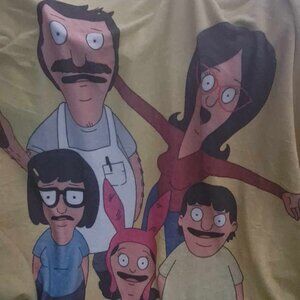 Bobs Burgers Family fleece blanket